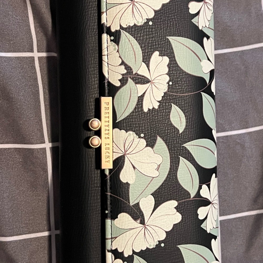 Black Floral Women's Bag